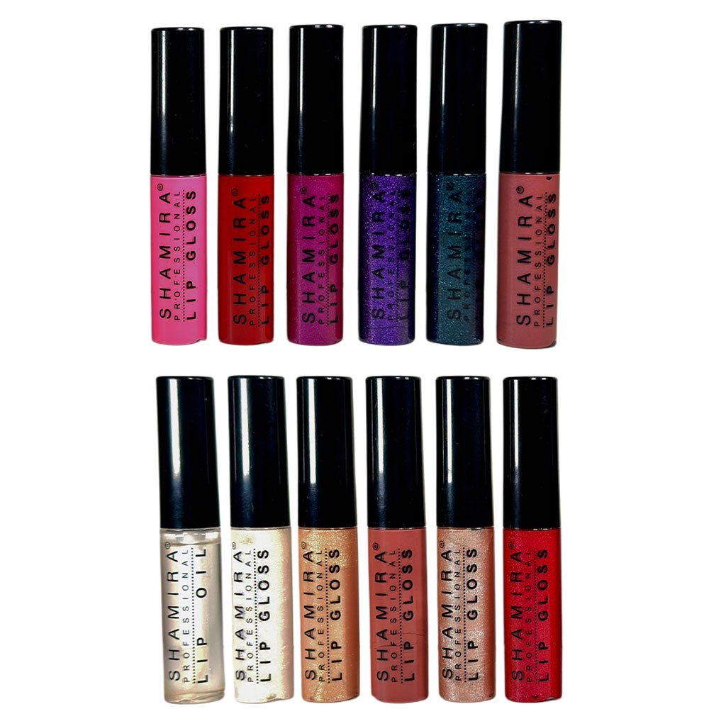 Gloss labial Shamira Brillo Líquido Profesional hidratante y no pegajoso