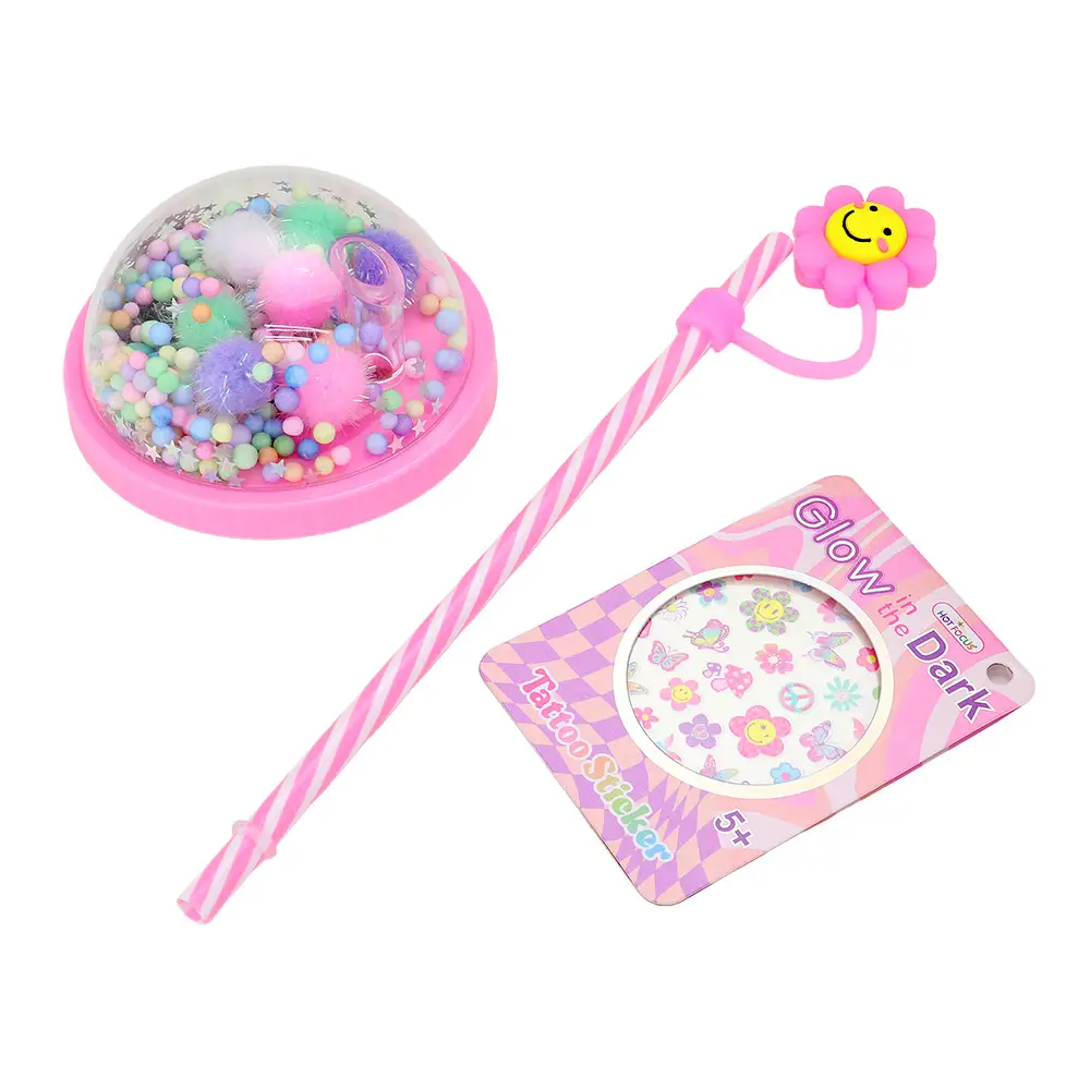 HOT FOCUS Light Up Tumbler Groovy Flower