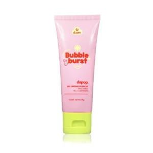 Bubble Burst gel limpiador facial refrescante que limpia profundamente sin resecar la piel