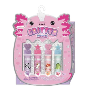 Set Glitter Kisses Hot Focus de bálsamos labiales con brillo