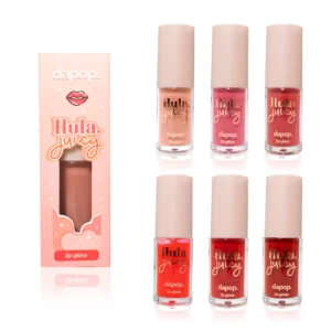 Hula Juicy gloss labial con color intenso, brillo jugoso y aroma frutal