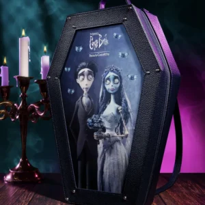Tim Burton's Corpse Bride X Beauty Creations - Bolsa De Ataúd - Coffin Bag