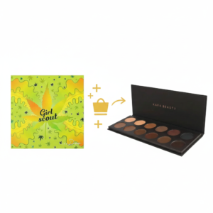 Paleta de cejas Kara Beauty First Impressions 12 sombras pomadas y polvos