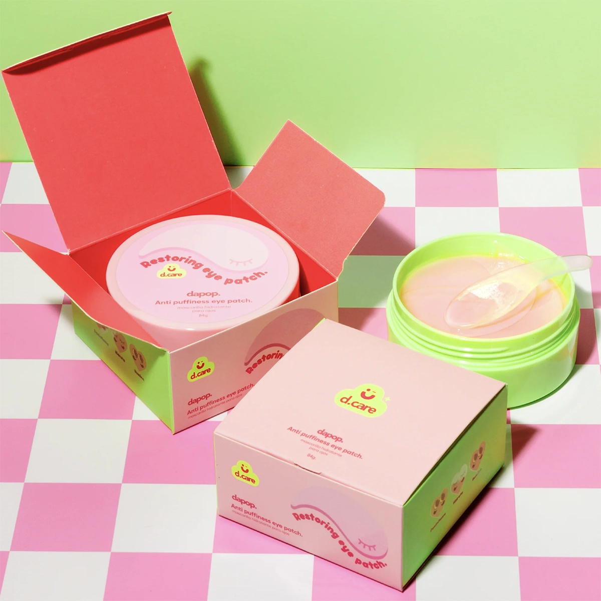 Restoring Eye Patch parches para ojos con aloe, centella asiática y niacinamida