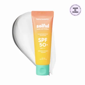 Solful Face Sun Lotion, protector solar facial con SPF que hidrata, ilumina y protege la piel de los rayos UVA y UVB