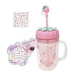 Tarro Mason de Fresa HOT FOCUS 400 ml