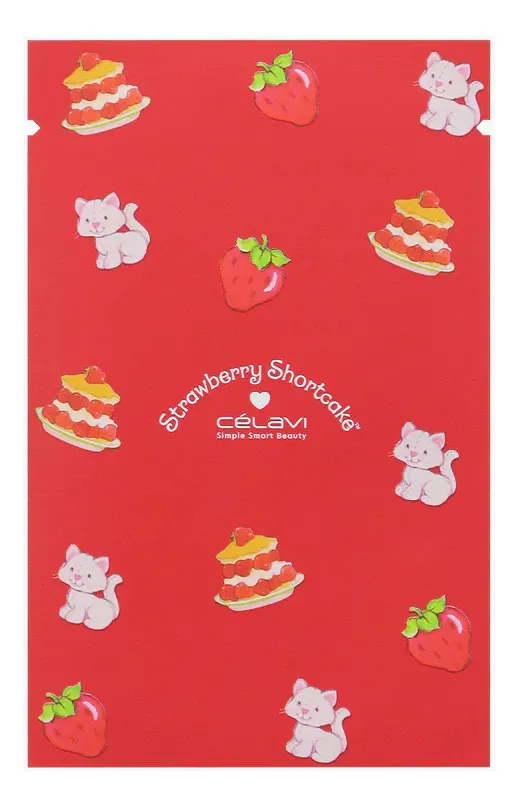 Planilla de 36 parches para acné de hidrocoloide Strawberry Shortcake x Célavi para día y noche