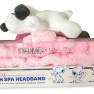 Banda Facial Snoopy de Peluche Rosa - Célavi