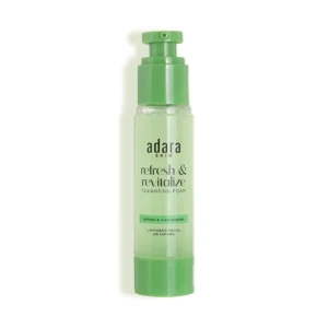 refresh and revitalize cleansing foam adara limpiador facial en espuma adara pepino niacinamida cleansing foam adara limpieza profunda espuma limpiadora adara piel fresca