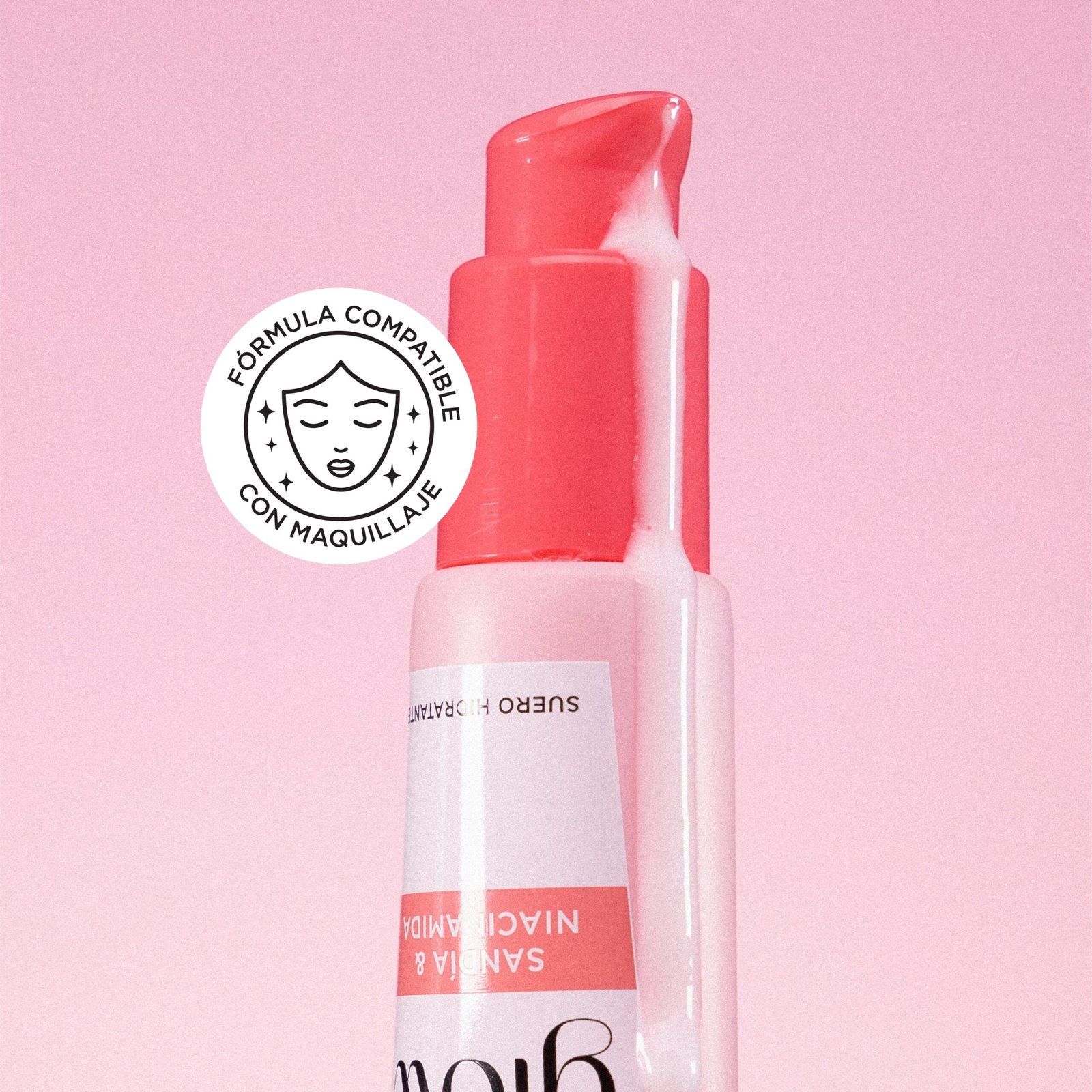 watermelon glow suero facial adara suero con sandia y niacinamida adara adara serum watermelon glow serum facial hidratante adara