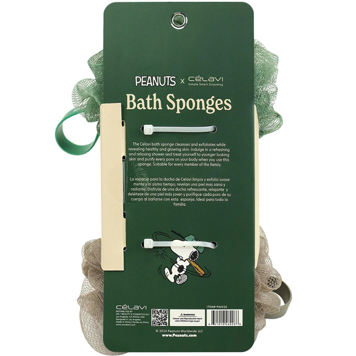 Celavi x Peanuts – Esponjas de Baño - Image 4