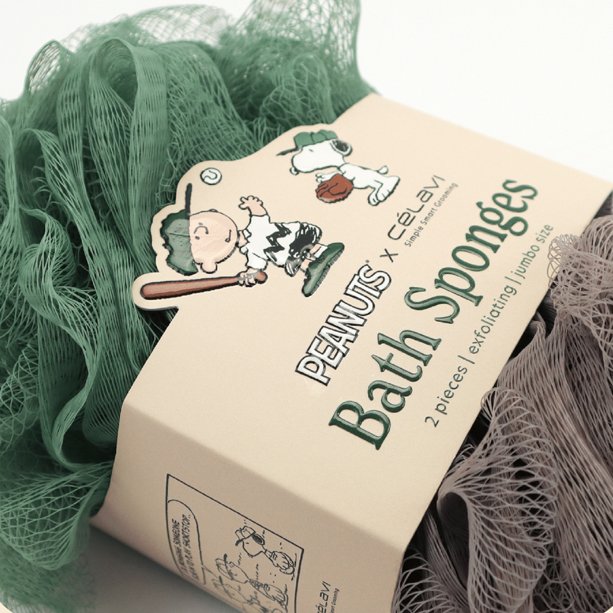 Celavi x Peanuts – Esponjas de Baño - Image 2