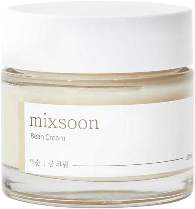 mixsoon bean cream crema facial hidratante bean cream mixsoon frijol fermentado crema facial mixsoon skincare coreano mixsoon bean cream textura ligera