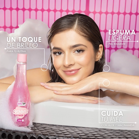 Shimmer Shower Gel - Pink Up! - Image 5