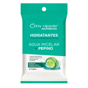 Paquete de toallitas desmaquillantes Ananda con agua micelar y extracto de pepino