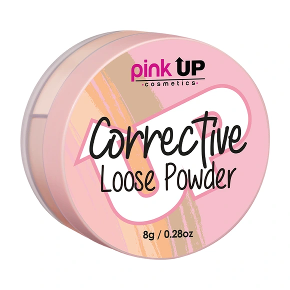 Corrective Loose Powder -"Warm" -Pink Up! - Image 4