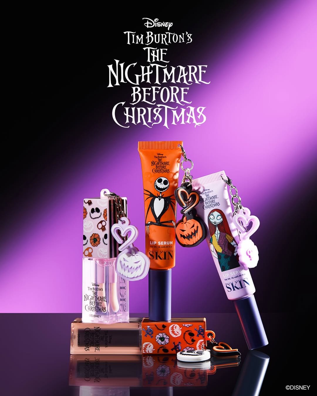 Colección Tim Burton’s The Nightmare Before Christmas x Beauty Creations<br />
