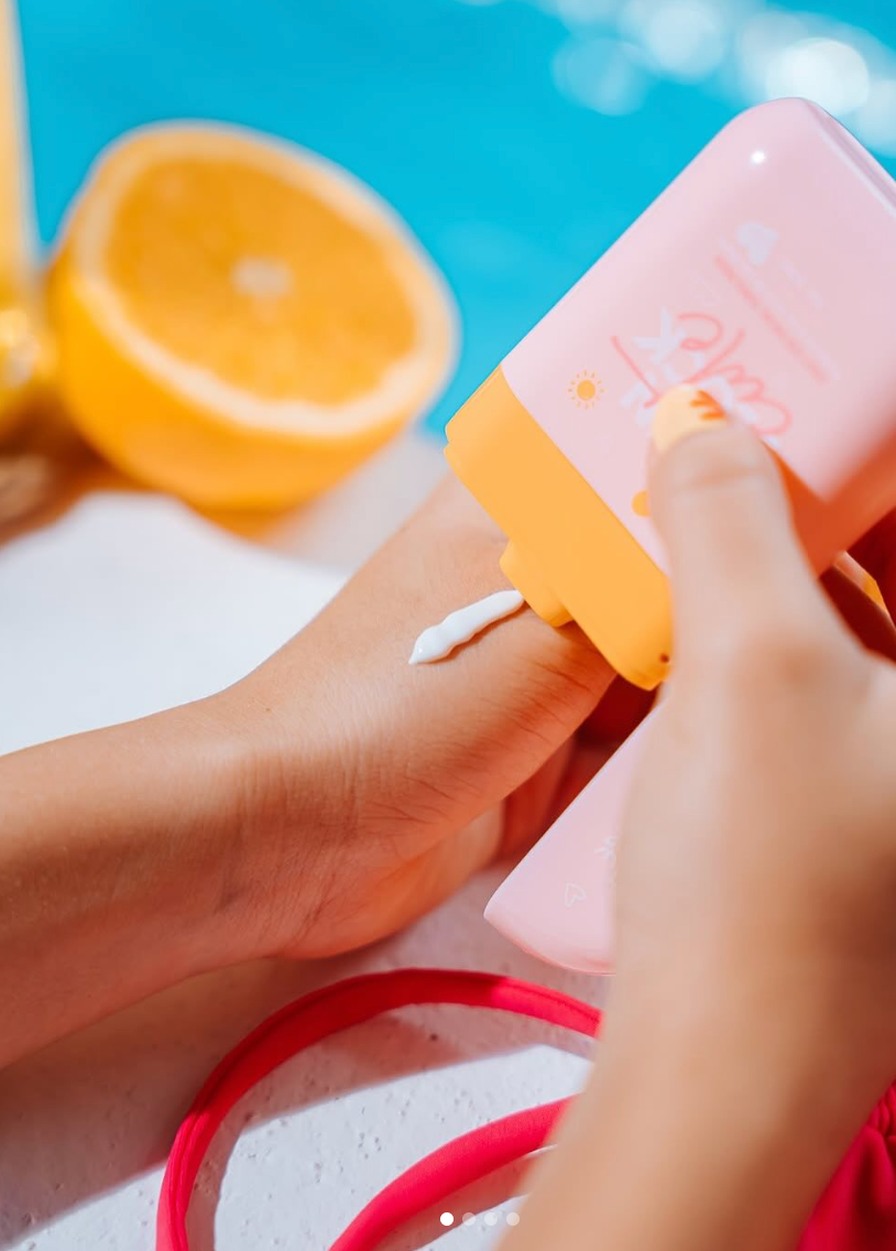 Sun Block Cute Beau Visage protector solar facial SPF 50+