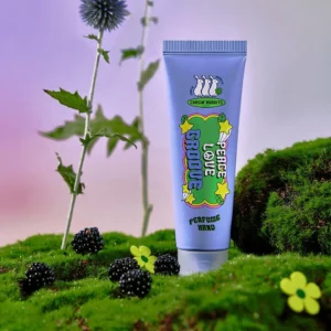Perfume de Mano Peace Love Groove crema de manos hidratante aroma amaderado