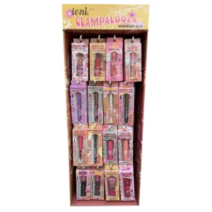 GLAM PALOOZA 96 piezas Ioni Cosmetics display de maquillaje variado