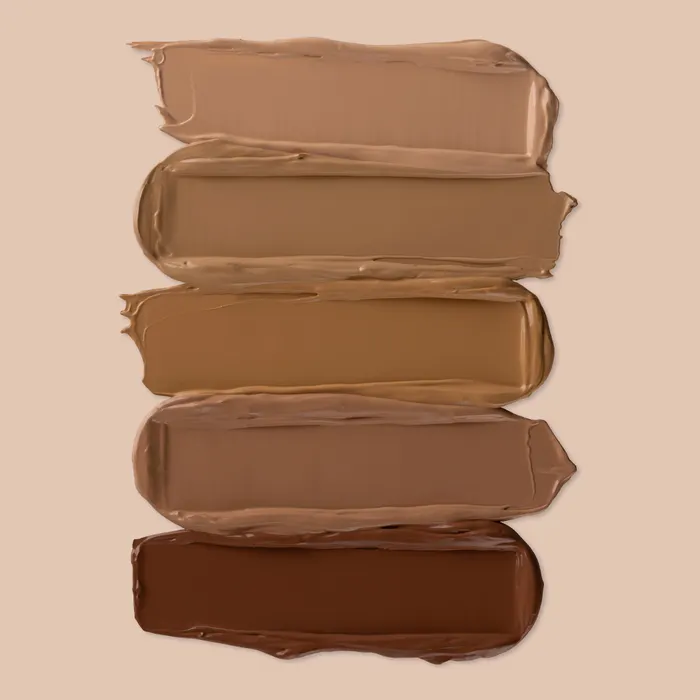 Corrector liquido Bissu alta cobertura con acido hialuronico y acabado mate natural