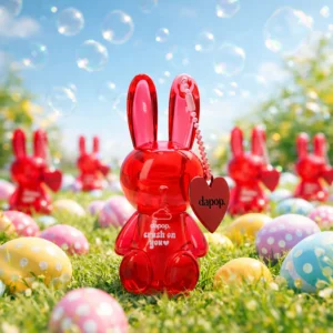 Aceite labial Dapop Crush On You con efecto glossy hidratante y diseño con charms