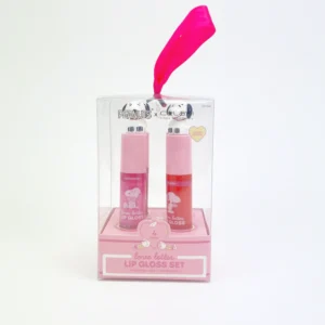 Set de brillos labiales Peanuts Celavi 4 piezas hidratantes con diferentes sabores