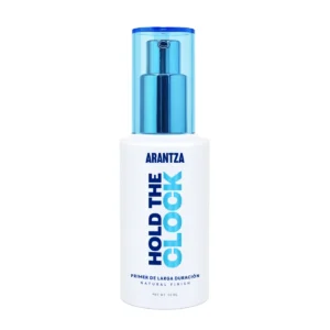 Primer Hold The Clock Full Time Arantza Cosmetics acabado mate natural
