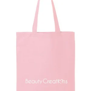 Cosmetiquera de tela Beauty Creations amplia para maquillaje y organizacion de productos de belleza