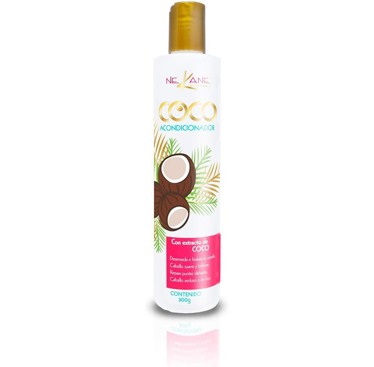 Shampoo de coco Nekane para limpieza del cabello