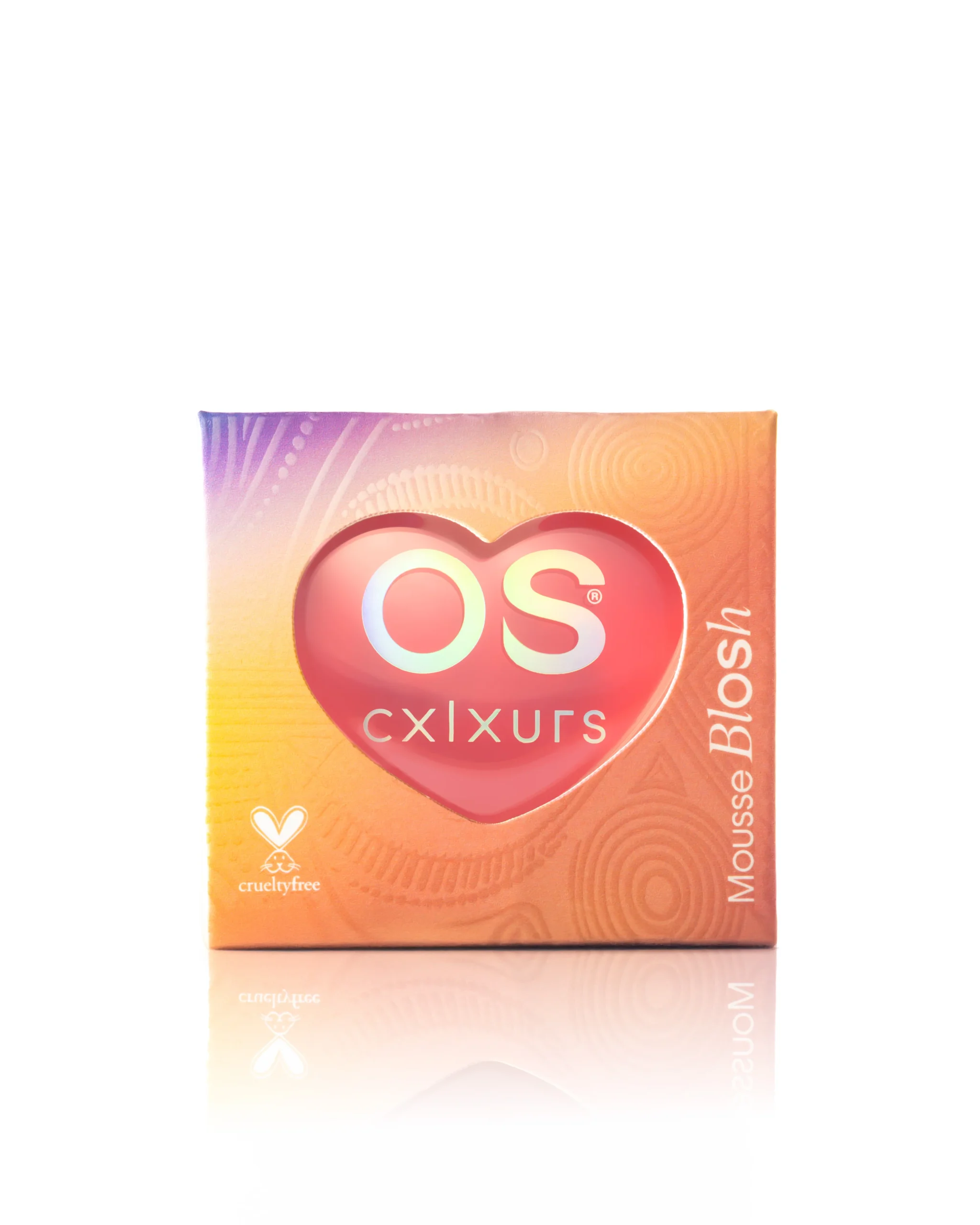 Rubor mousse OS CXLXURS velvet mate con textura cremosa que se transforma en polvo