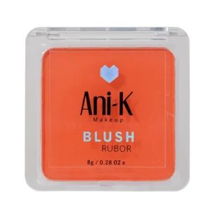 Rubor compacto Blush Bonita Anik Makeup mate con pigmentacion media alta y acabado suave