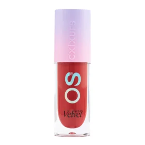 Lip gloss Puffy Velvet OS CXLXURS con acabado aterciopelado e hidratante para labios suaves