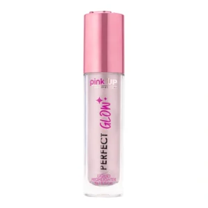 Perfect Glow iluminador liquido Pink Up de alta pigmentacion con efecto glow y acabado toque seco