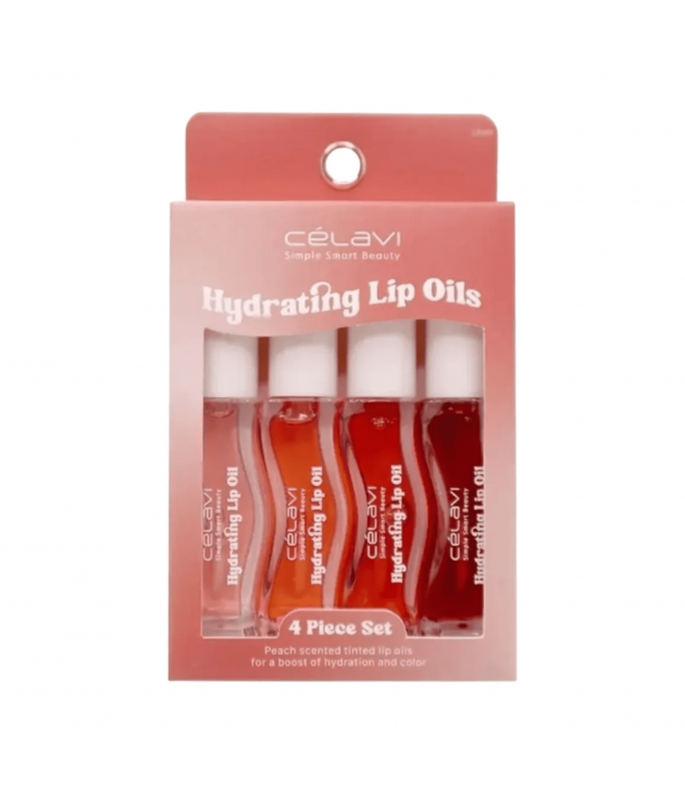 Hydrating Lip Oils Célavi brillo labial hidratante efecto glossy