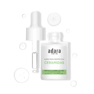 Suero facial con ceramidas Adara Paris hidratante reparador para barrera cutanea