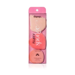 Esponja Fluffy Sponge Dubellay para base y corrector con acabado airbrush