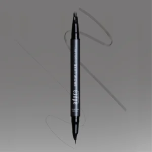 Lápiz de precisión para cejas Brow Luxe de Adara Paris con punta ultra fina y cepillo integrado