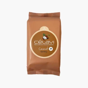 Toallitas faciales Célavi con coco limpiadoras y refrescantes