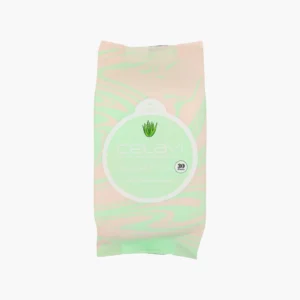 Toallitas faciales Célavi con colágeno y aloe vera refrescantes