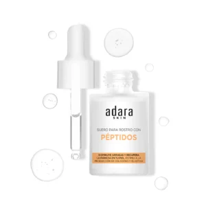 Suero facial con peptidos Adara Paris para firmeza elasticidad y reduccion de arrugas