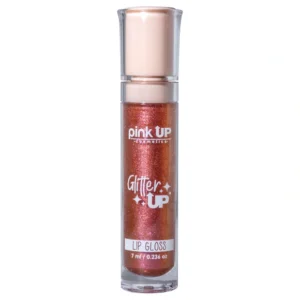 Brillo labial Glitter Up Pink Up con glitter y efecto húmedo