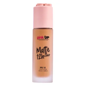 Base de maquillaje líquida Matte Cover 12 horas Pink Up acabado mate