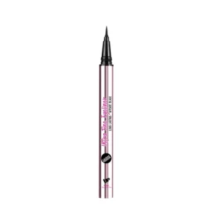 Ultra Fine Eyeliner Pink Up delineador liquido negro con punta fina de alta precision