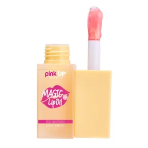Lip oil Pink Up Vanilla 03 brillo labial con color mágico e hidratación