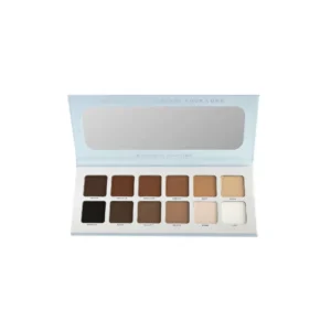 Paleta de sombras Shape Me Arantza con 12 tonos mate neutros para maquillaje profesional