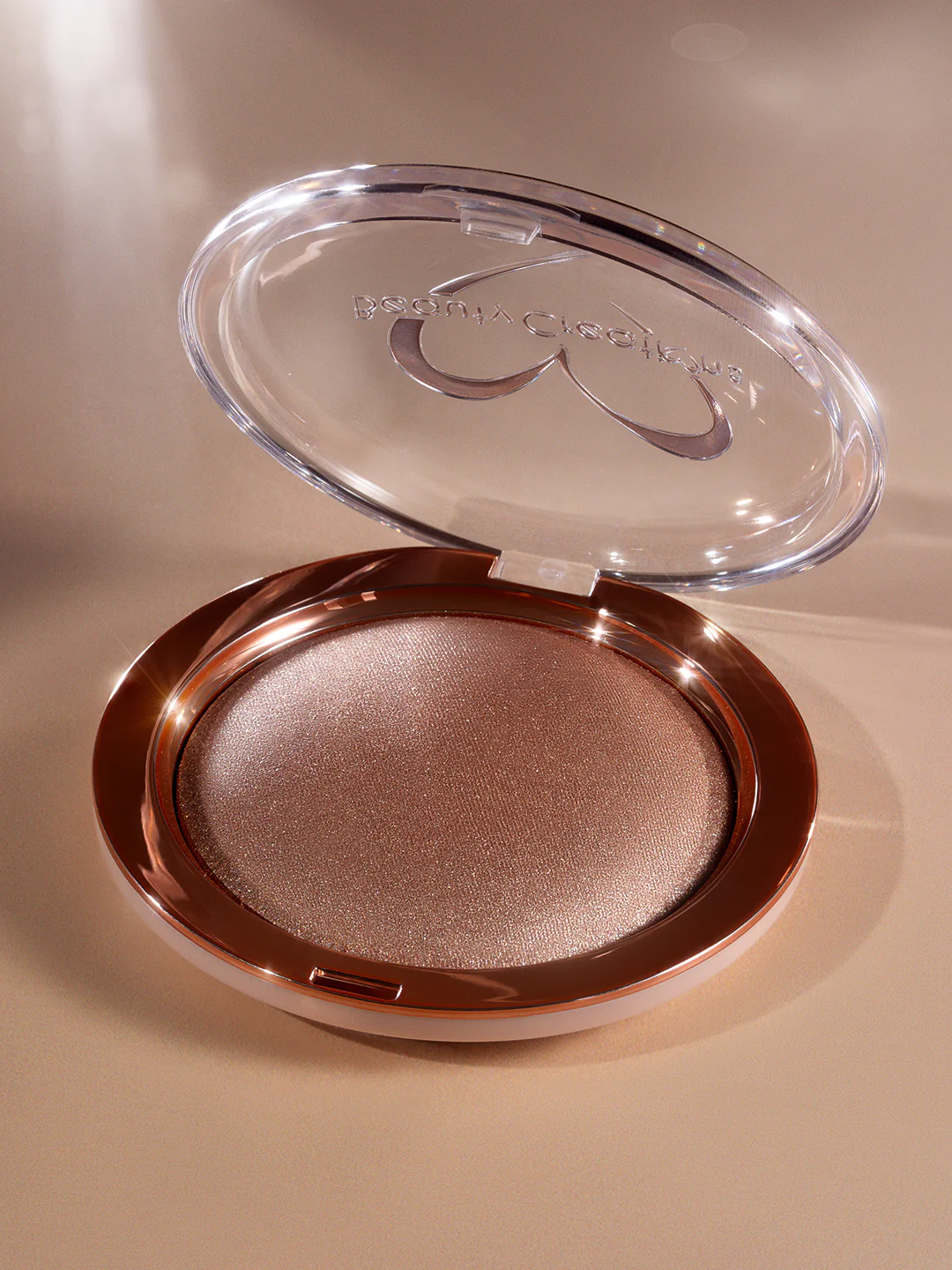 Flawless Stay Shimmer Veil Beauty Creations iluminador crema a polvo con acabado luminoso y reflectante