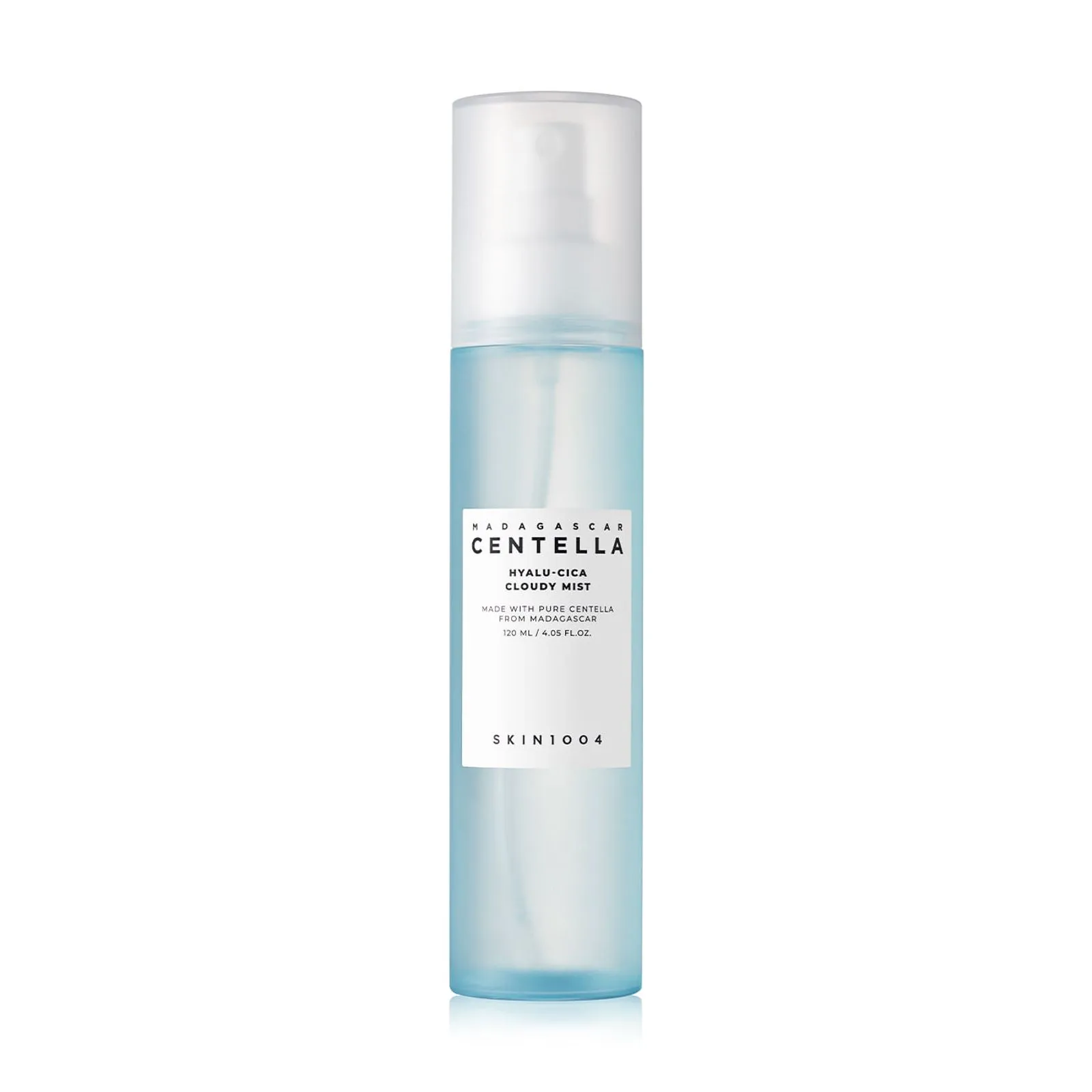 SKIN1004 Madagascar Centella Hyalu-Cica Cloudy Mist bruma facial hidratante con Centella Asiática, ácido hialurónico y ceramidas