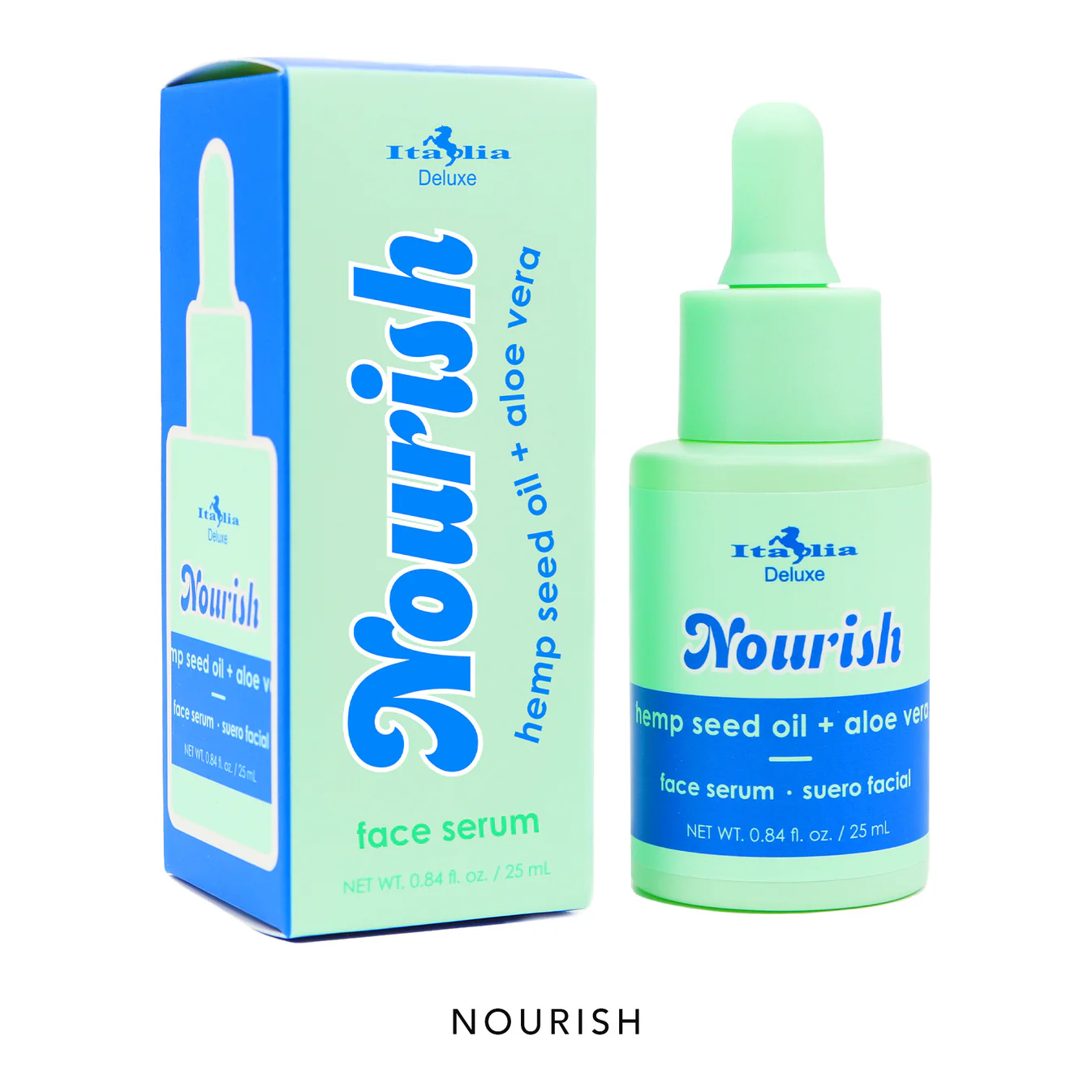 Facial Serums Italia Deluxe colección de sueros faciales para hidratación luminosidad firmeza y cuidado de la piel
