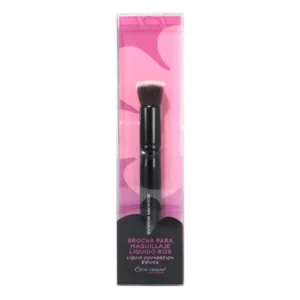 Brocha Profesional para Maquillaje Líquido #128 By Apple Accessories con fibras sintéticas para aplicar base líquida